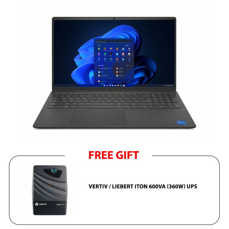 ديل 15 DC15250 - شاشة لمس مقاس 15.6 بوصة بدقة FHD / آي 5 / 8 جيجابايت / 512 جيجابايت (NVMe م.2 إس إس دي) / ويندوز 11 برو  / الإنجليزية/Arabic مفاتيح / ضمان سنة - لابتوب