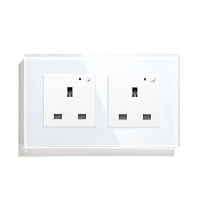 Gopeta Smart Wi-Fi UK Double Socket - 13A / White