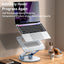 Yesido LP06 Foldable Laptop Swivel Stand - Silver