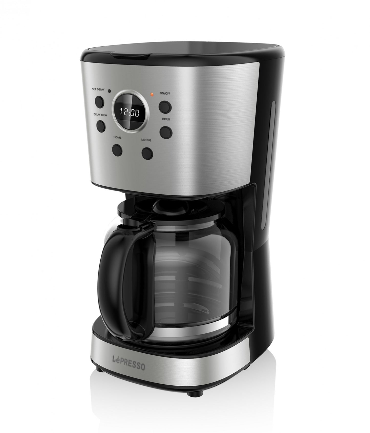 LePresso Digital Drip Coffee Machine with Smart Functions 1.5L 900W - Black