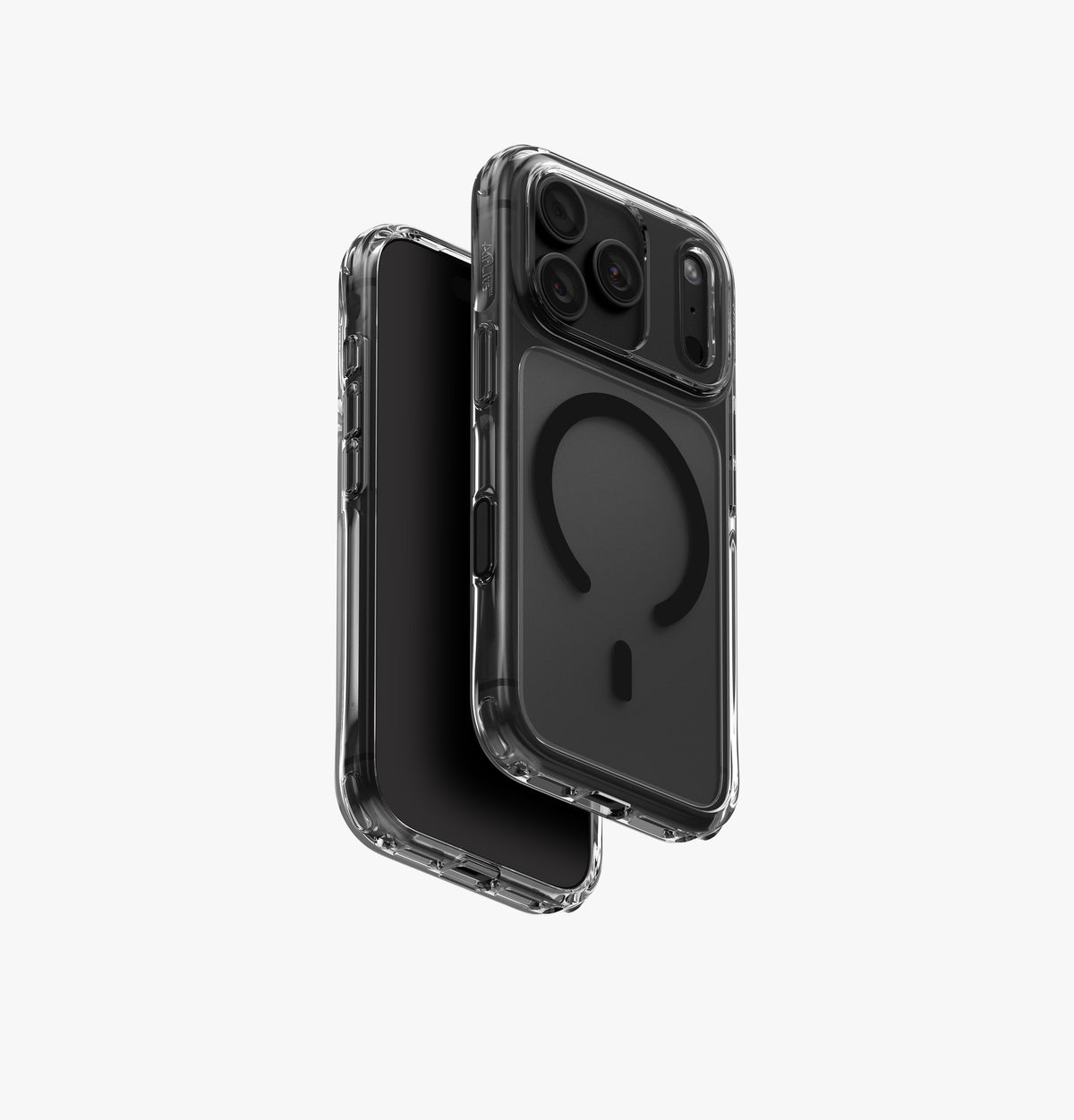 Uniq Hybrid Magclick Charging Lifepro Xtreme For Apple iPhone 18 Pro - Tinted Smoke