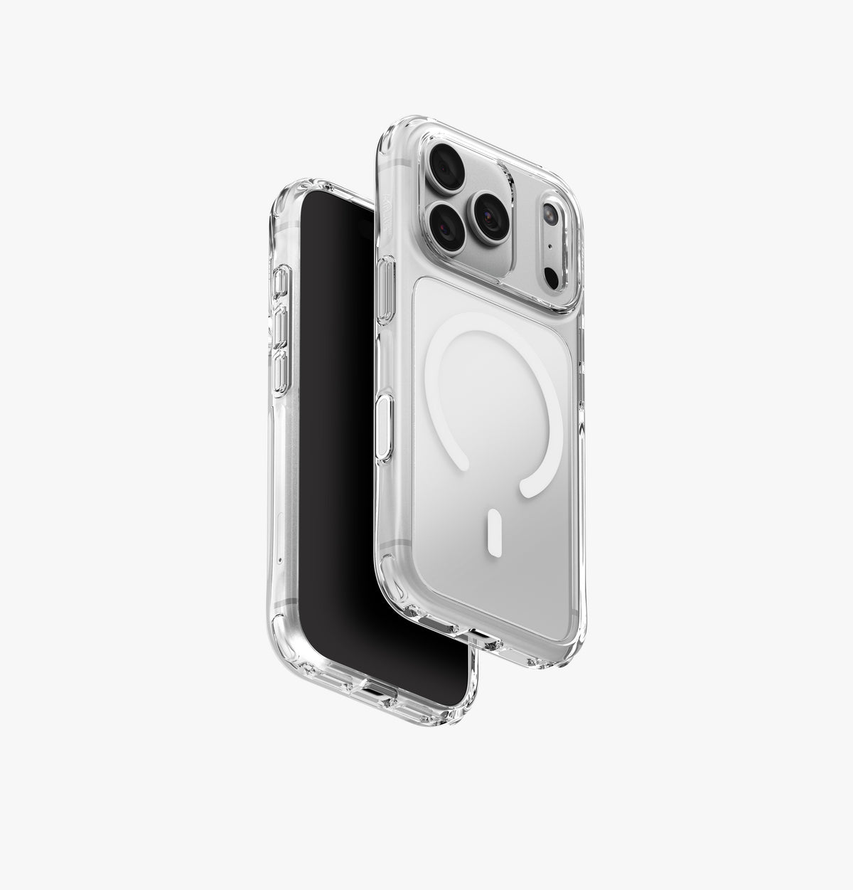 Uniq Hybrid Magclick Charging Lifepro Xtreme For Apple iPhone 18 Pro Max - Crystal Clear