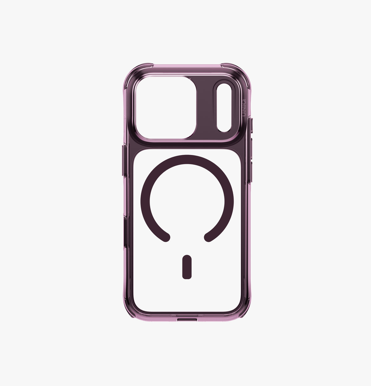 Uniq Hybrid Magclick Charging Lifepro Xtreme For Apple iPhone 18 Pro Max - Deep Burgundy