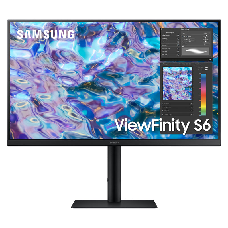 Samsung LS27B610EQMXUE ViewFinity S61B Monitor - 27.0" IPS QHD / 5ms / HDMI / DisplayPort / Black - Monitor