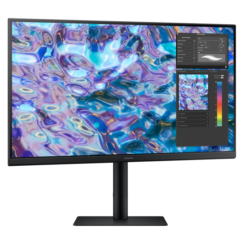 Samsung LS27B610EQMXUE ViewFinity S61B Monitor - 27.0" IPS QHD / 5ms / HDMI / DisplayPort / Black - Monitor