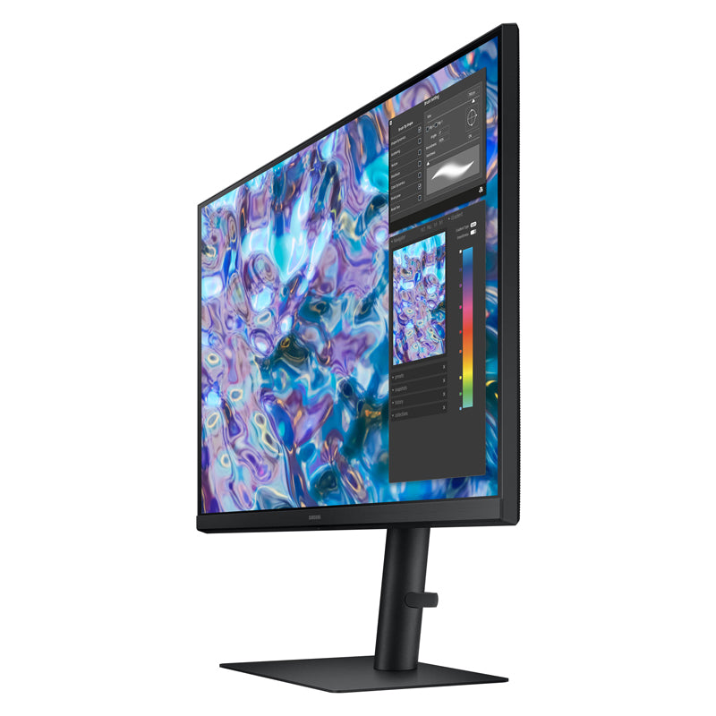 Samsung LS27B610EQMXUE ViewFinity S61B Monitor - 27.0" IPS QHD / 5ms / HDMI / DisplayPort / Black - Monitor