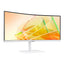 Samsung LS34C650TAMXUE 1000R Curved - 34.0" UWQHD FHD / 5ms / HDMI / Display Port / Headphone / Ethernet / Warm White - Monitor