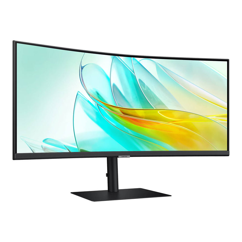 Samsung ViewFinity S6 34" Curved - 34.0" UWQHD FHD / 5ms / HDMI / Display Port / Headphone / Ethernet / USB / Black - Monitor