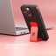 Levelo Morphix Gripstand PU Leather Case - iPhone 14 Pro / Red