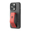 Levelo Morphix Gripstand PU Leather Case - iPhone 14 Pro / Red