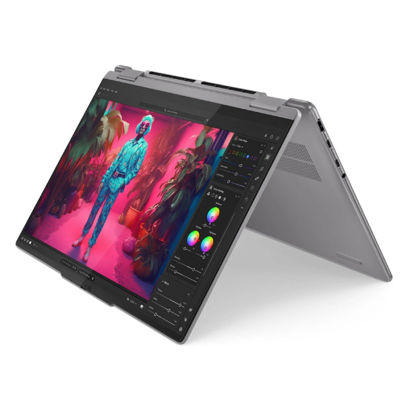 Lenovo Yoga 7 2-in-1 Gen 9 - 14.0" WUXGA Touch / AMD Ryzen 7 / 16GB / 1TB (NVMe M.2 SSD) / AMD Radeon 780M / Win 11 Home / Arb/Eng / 2YW / Lenovo Digital Pen / Lenovo Yoga 14-inch Sleeve / Arctic Grey - Laptop