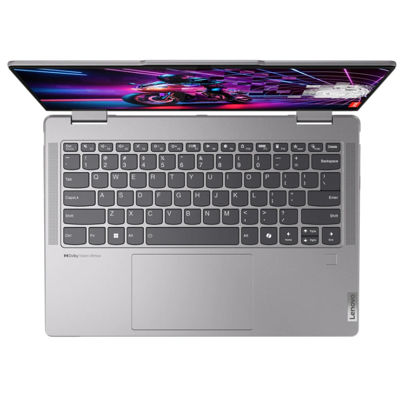 Lenovo Yoga 7 2-in-1 Gen 9 - 14.0" WUXGA Touch / AMD Ryzen 7 / 16GB / 1TB (NVMe M.2 SSD) / AMD Radeon 780M / Win 11 Home / Arb/Eng / 2YW / Lenovo Digital Pen / Lenovo Yoga 14-inch Sleeve / Arctic Grey - Laptop