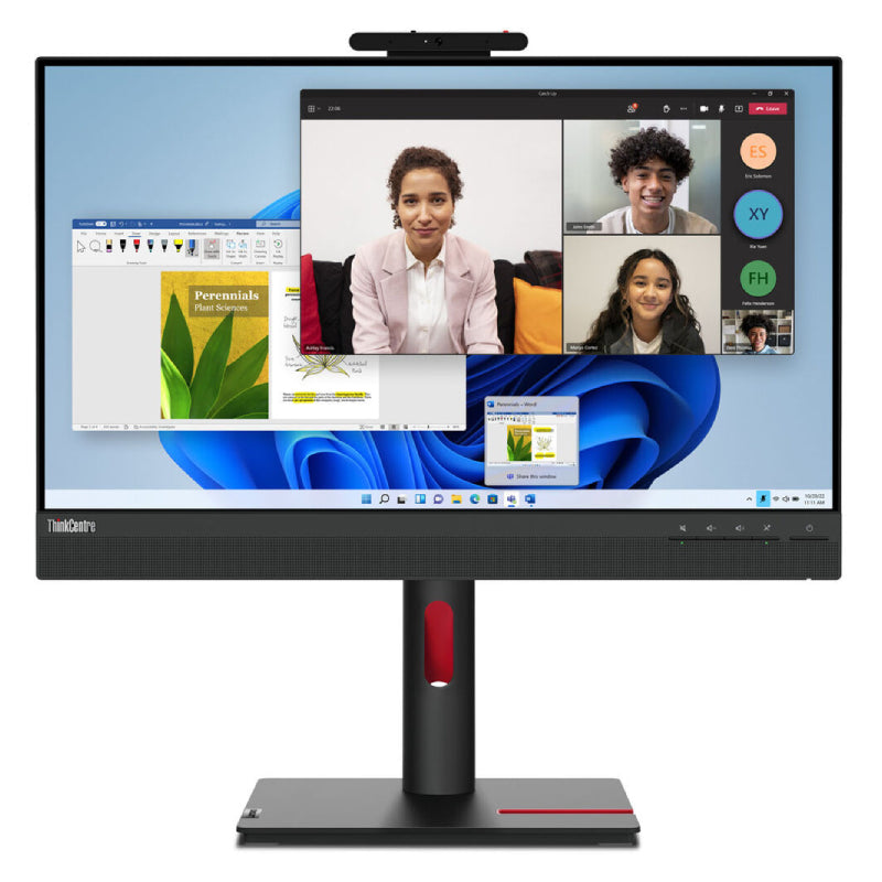 Lenovo ThinkCentre TIO 24 Gen 5 - 23.8" FHD / Touch / 4ms / HDMI/DisplayPort/USB3.2 / Camera / Speaker / Microphone - Monitor