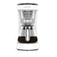 LePresso Transparent Drip Coffee Maker - White Color