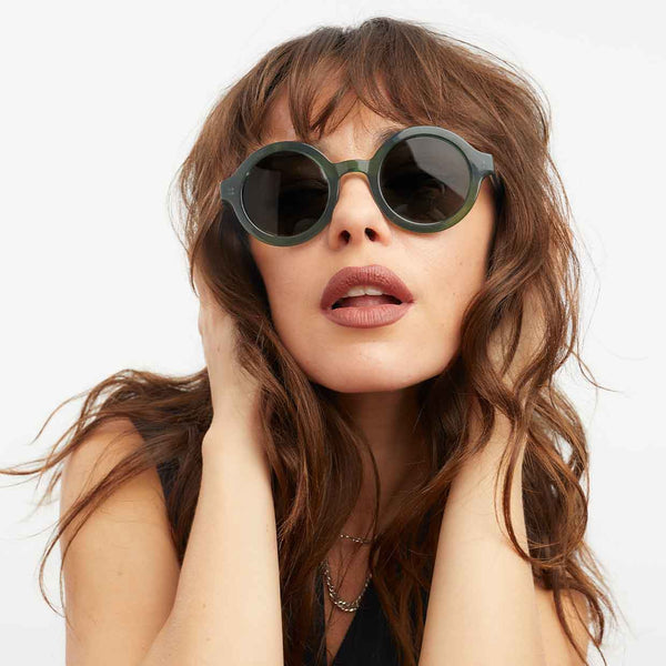 Barner Leith Sunglasses - Green Fig