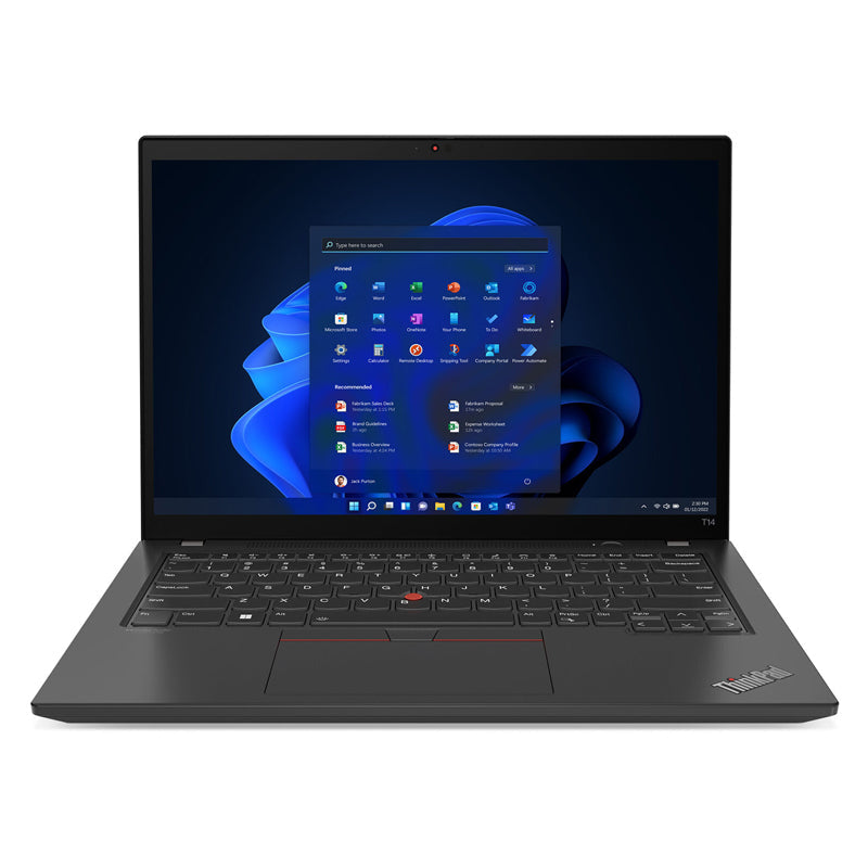 Lenovo ThinkPad T14 Gen 3 - 14.0" WUXGA / i5 / 8GB / 500GB (NVMe M.2 SSD) / Win 11 Pro / 3YW / Arabic/English / Thunder Black - Laptop