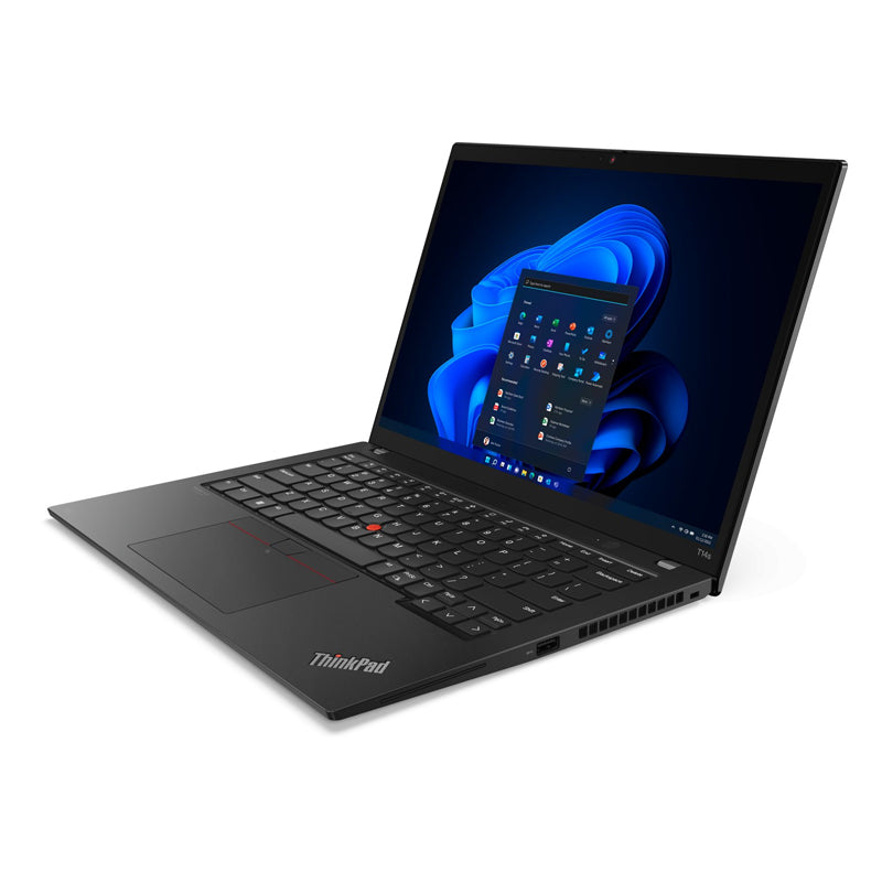 Lenovo ThinkPad T14s Gen 4 - 14.0" WUXGA / i7 / 16GB / 512GB (NVMe M.2 SSD) / WWAN / Win 11 Pro / 3YW / Arabic/English / Deep Black - Laptop