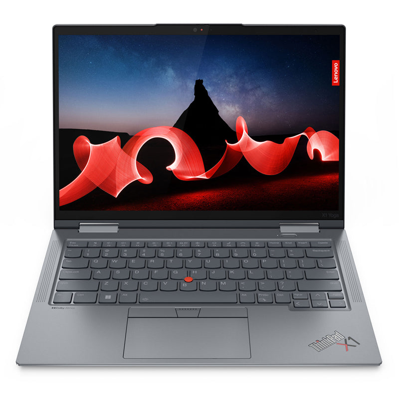 Lenovo ThinkPad X1 Yoga Gen 8 - 14.0" WUXGA Multi-Touch / i7 / 16GB / 512GB (NVMe M.2 SSD) / Win 11 Pro / 3YW / Arabic/English / Storm Grey - Laptop