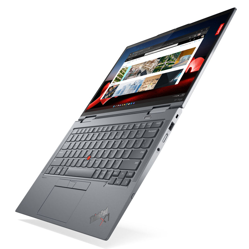 Lenovo ThinkPad X1 Yoga Gen 8 - 14.0" WUXGA Multi-Touch / i7 / 16GB / 512GB (NVMe M.2 SSD) / Win 11 Pro / 3YW / Arabic/English / Storm Grey - Laptop