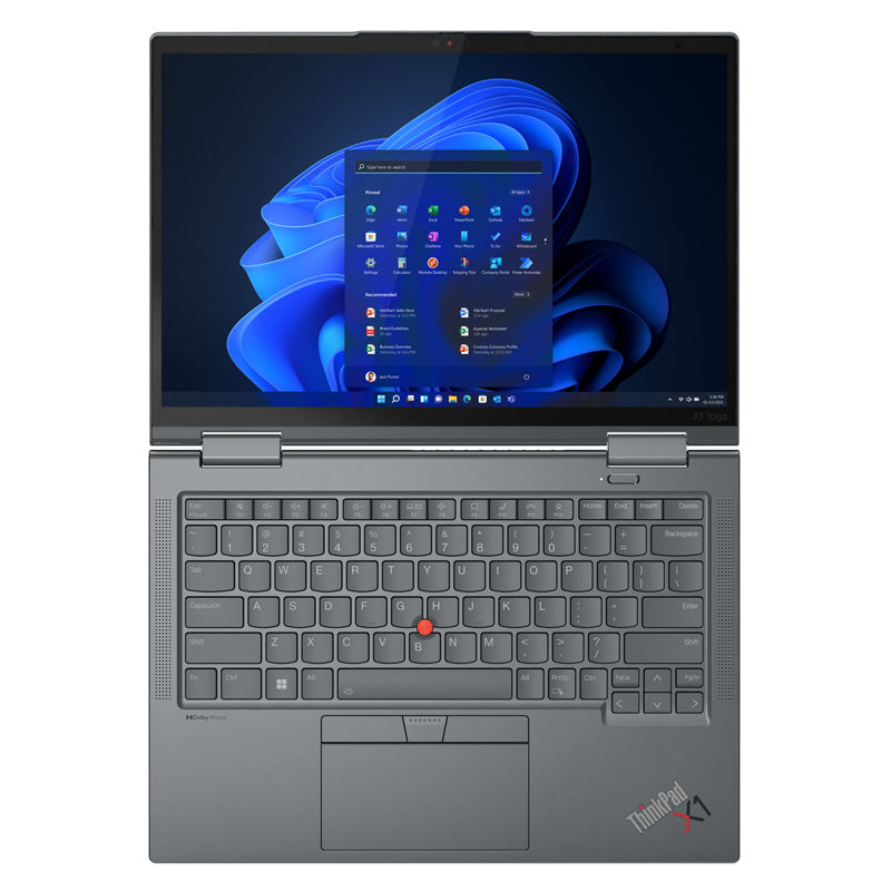 Lenovo ThinkPad X1 Yoga Gen 8 - 14.0" WUXGA Multi-Touch / i7 / 16GB / 512GB (NVMe M.2 SSD) / Win 11 Pro / 3YW / Arabic/English / Storm Grey - Laptop