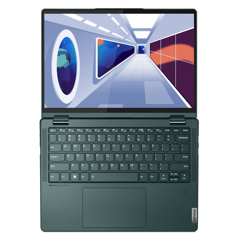 Lenovo Yoga 6 Gen 8 - 13.3" WUXGA Multi-Touch / AMD Ryzen 7 / 16GB / 512GB (NVMe M.2 SSD) / Win 11 Home / 1YW / Arabic/English / Dark Teal - Laptop