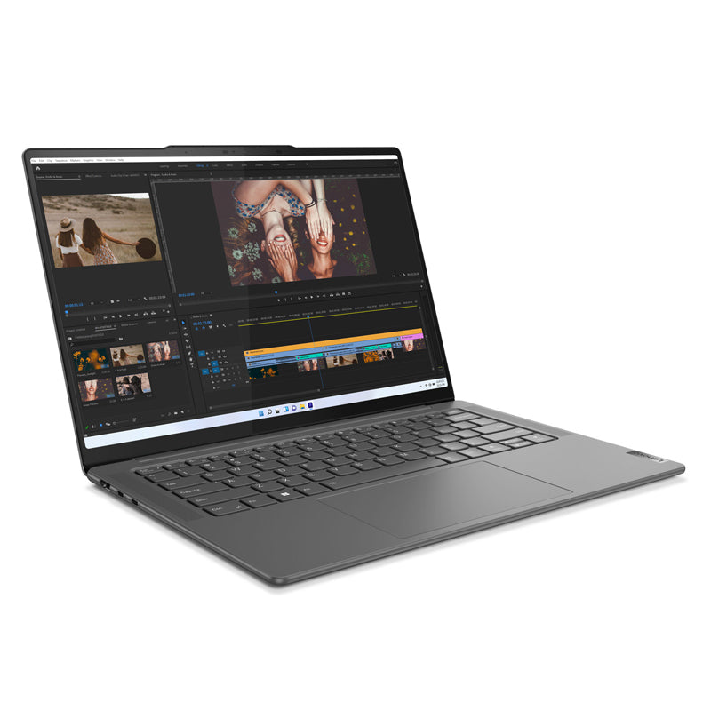 Lenovo Yoga Pro 7 Gen 8 - 14.5" 3K / i7 / 16GB / 1TB (NVMe M.2 SSD) / RTX 3050 6GB VGA / Win 11 Home / 1YW / Arabic/English / Storm Grey - Laptop