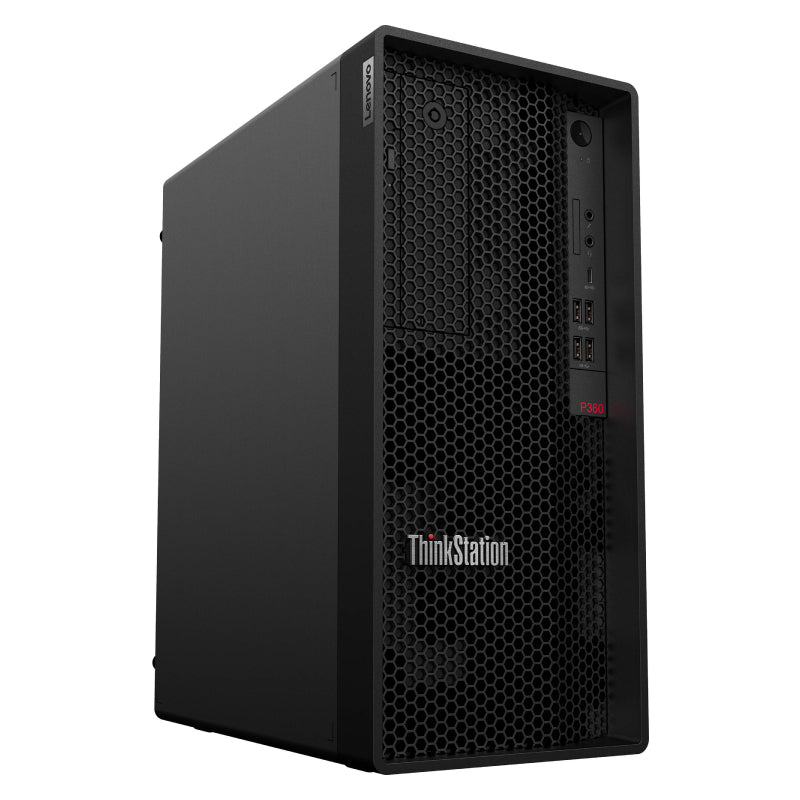 Lenovo ThinkStation P360 - i7 / 12-Cores / 16GB / 512GB (NVMe M.2 SSD) / DOS (Without OS) / 1YW / Tower