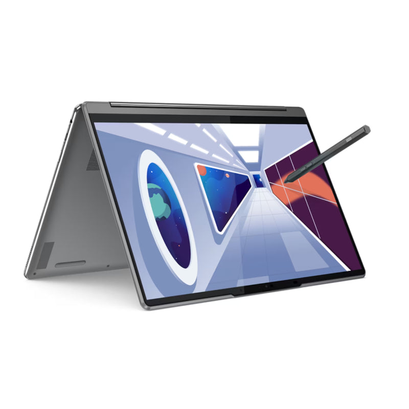 Lenovo Yoga 9 Gen 8 - 14.0" 4K OLED Multi-Touch / i7 / 16GB / 1TB (NVMe M.2 SSD) / Win 11 Home / 1YW / Arabic/English / Storm Grey - Laptop