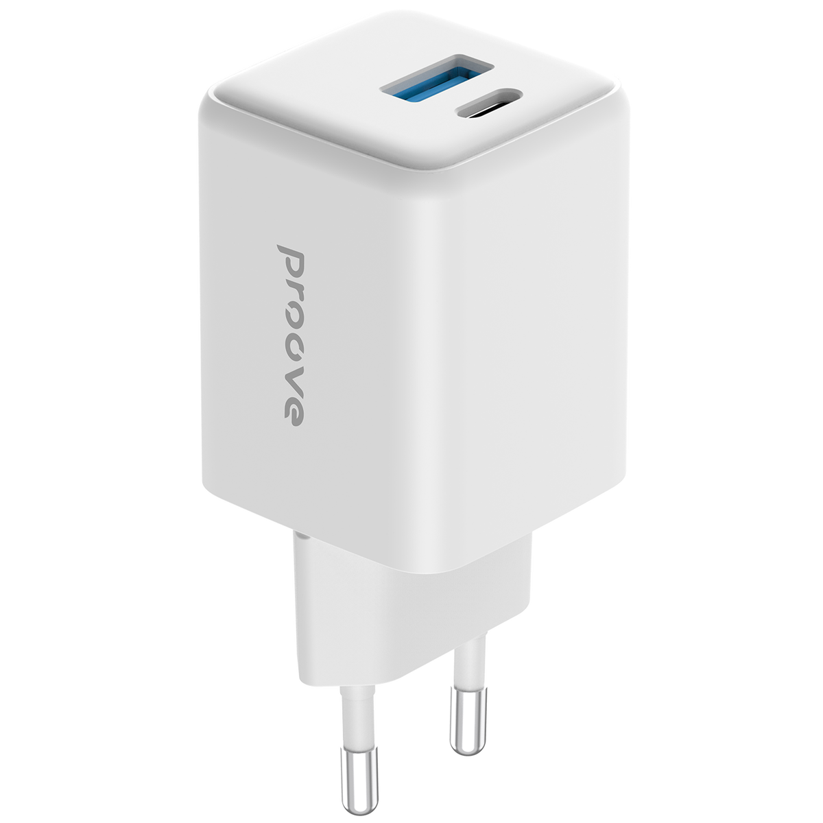 Proove Wall Charger Proove Silicone Power 2 30W (Type-C + USB) UK - White
