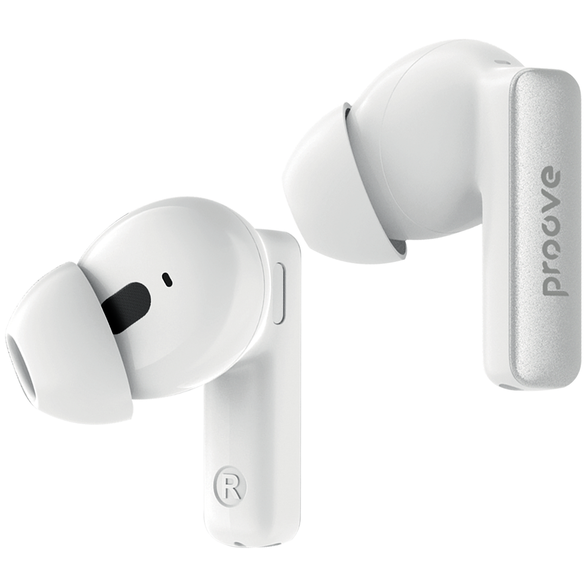 Proove NoLimit TWS Earbuds with Hybrid ANC - White/Silver