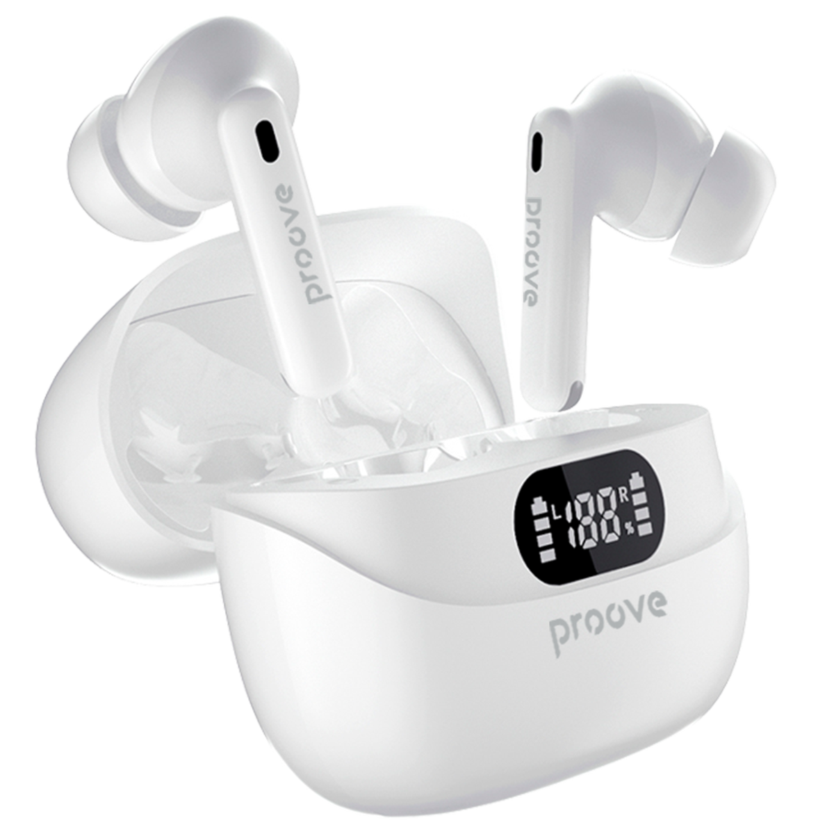Proove Wireless Earphones Proove Digital Pro with ANC (APP) - White
