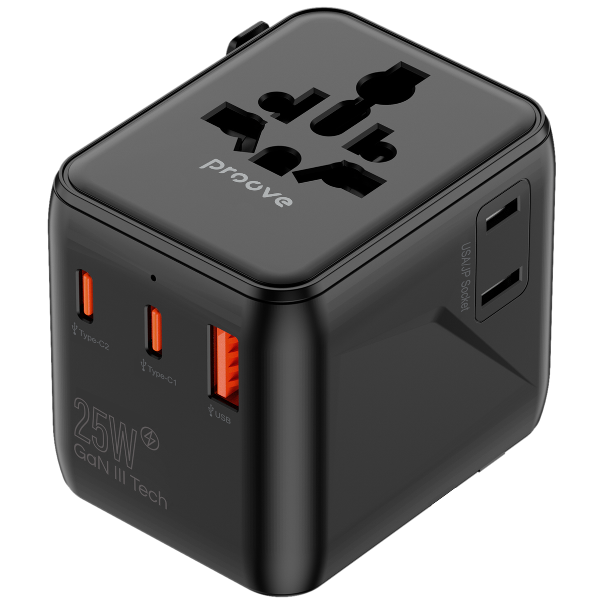 Proove Travel Adapter Proove Trip 25W - Black