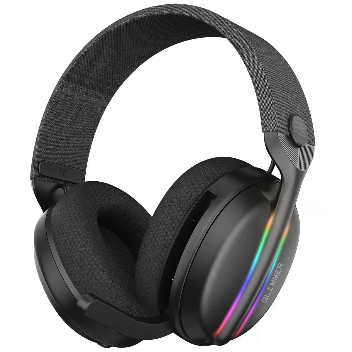 Proove Wireless Headset Gaming Glimmer - Black/Purple
