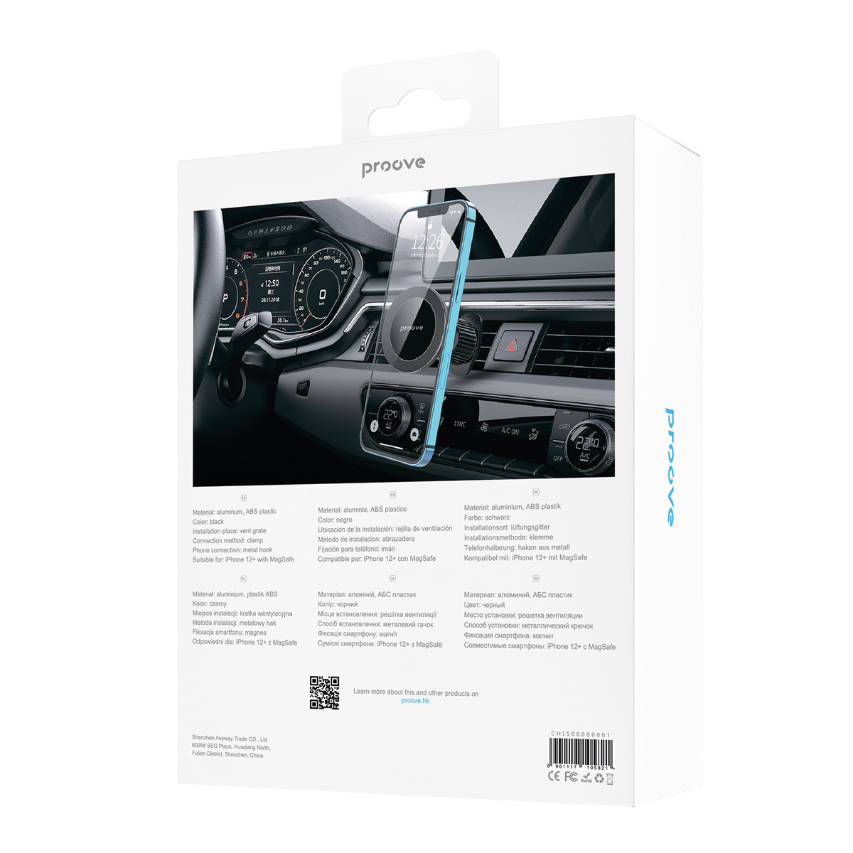 Proove Car Holder Proove Ironside Air Outlet Car Mount