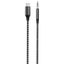Proove Cable AUX Proove SoundMesh Type-C to 3.5mm Cable - 1 Meter / Gray
