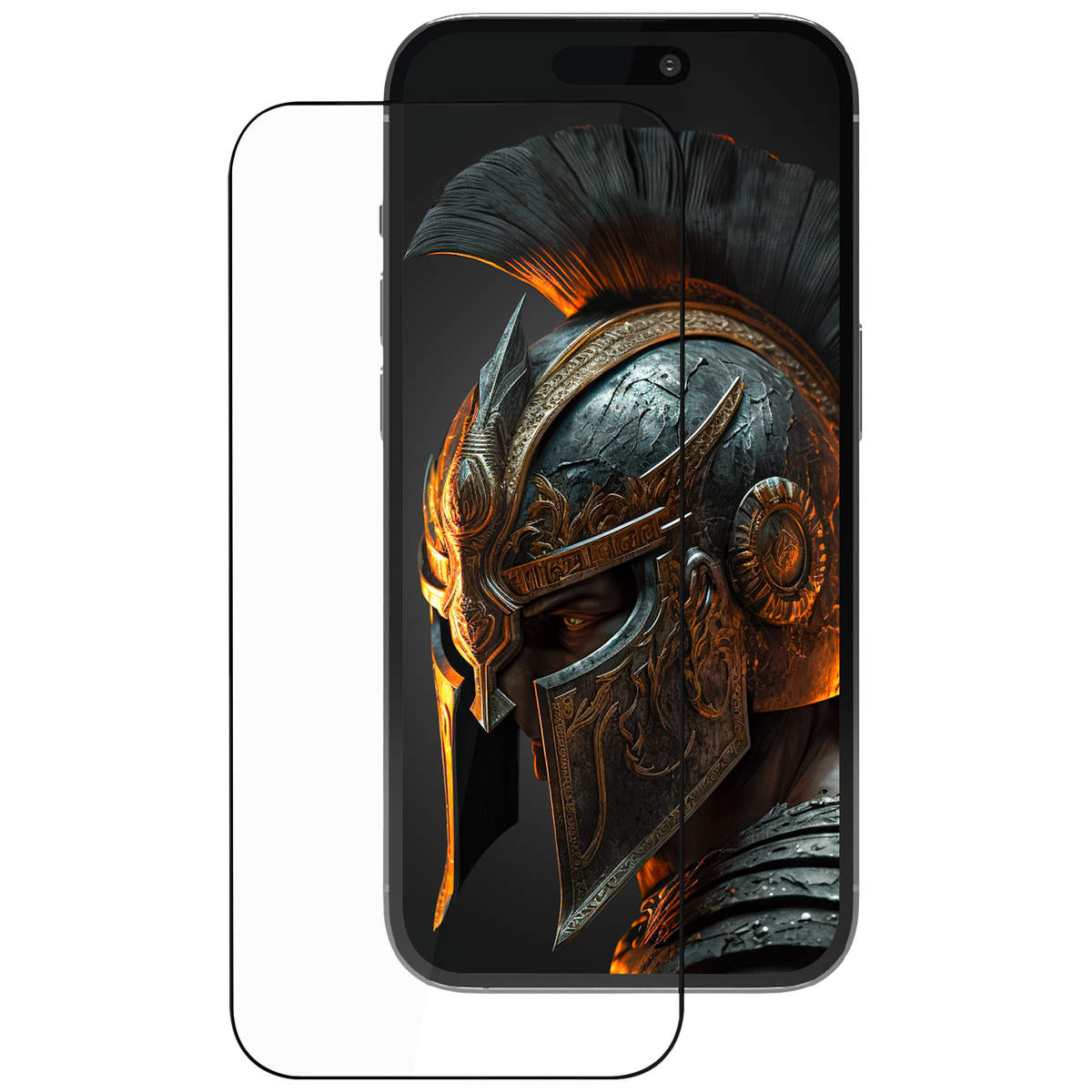 Proove Achilles Mobile Screen Protector For iPhone 16 Pro / 17 - Black