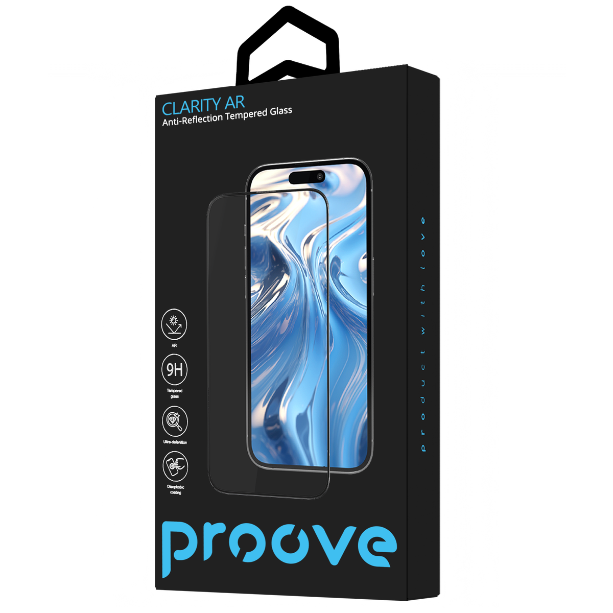 Proove Clarity AR Mobilr Screen Protector For Apple iPhone 17 Pro Max - Black