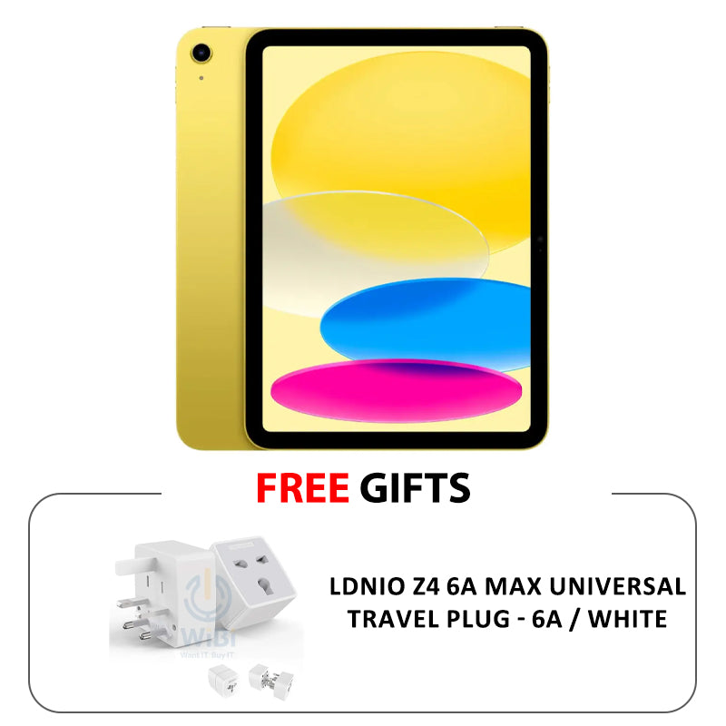 Apple iPad 11th Gen - A16 (2025) / 11-inch / 256GB / WiFi / YELLOW Mobiles & Tablets > Tablets