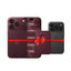 Apple iPhone 18 Pro - 1TB / Burgundy / 5G / 6.3" / Middle East Version + Apple iPhone 18 Pro TechWoven MagSafe Case - Black + Apple iPhone FineWoven MagSafe Wallet - Burgundy - Bundle Offer