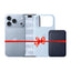 Apple iPhone 18 Pro Max - 256GB / Glacier / 5G / 6.9" / Middle East Version + Apple iPhone 18 Pro Max Silicone MagSafe Case - Crisp Blue + Apple iPhone FineWoven MagSafe Wallet - Navy - Bundle Offer