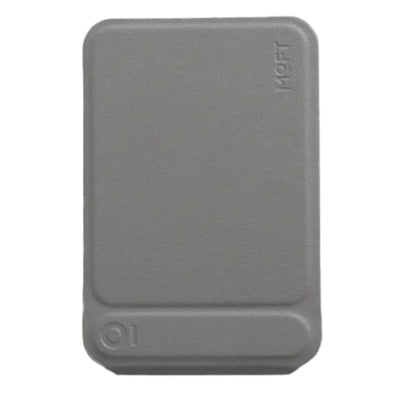 MOFT Snap-On iPhone Stand & Wallet - Taupe Natural