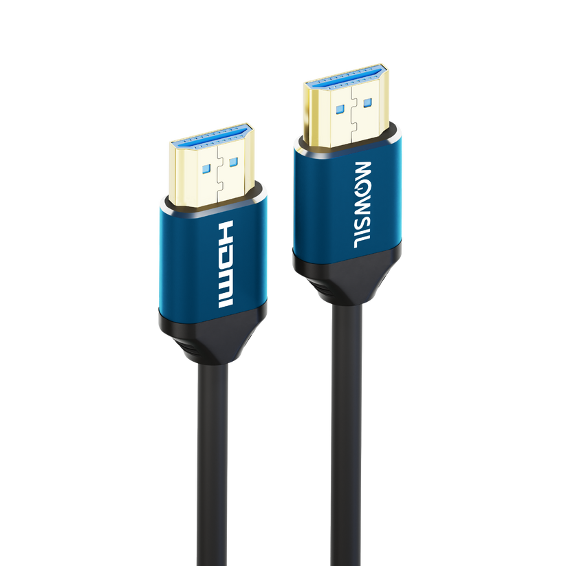 Mowsil HDMI 2.0 Cable - 4K / 18 Gbps / 5 Meter / Blue