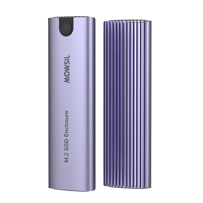 إس إس دي Mowsil م.2 NVMe - 10 جيجابت في الثانية / يو اس بي .1 الجيل / رمادي