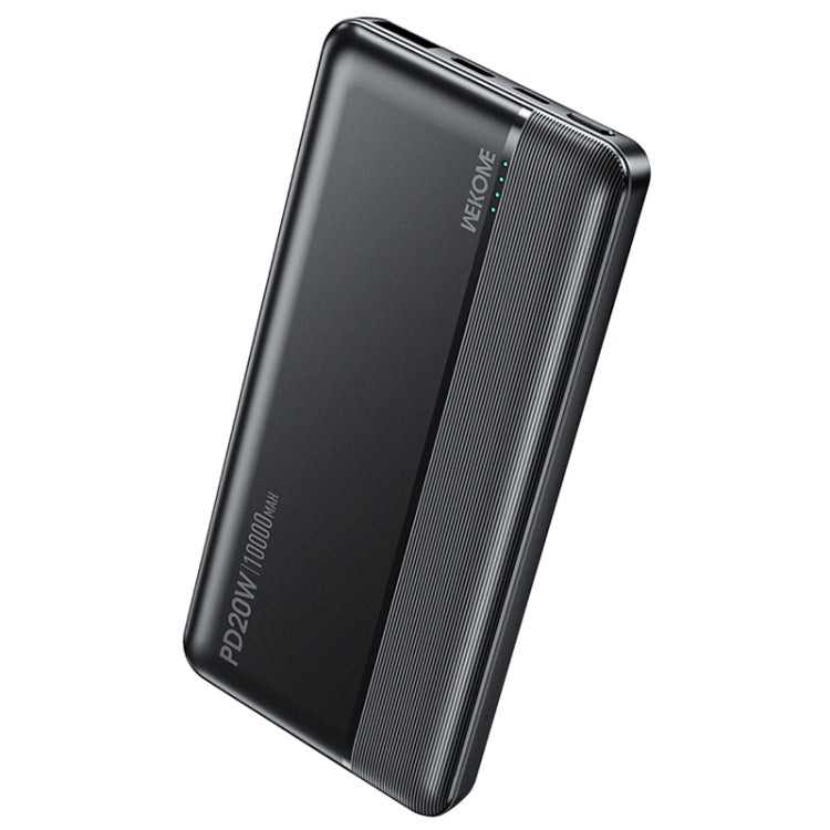 WEKOME WP-03 Tidal Energy Series 10000mAh 20W Fast Charge Power Bank - Black