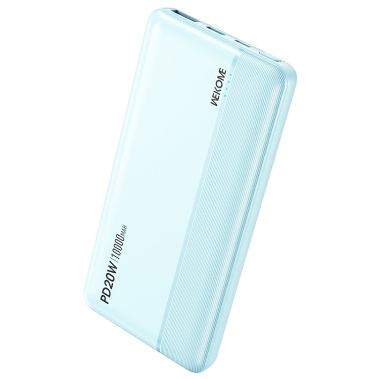 WEKOME WP-03 Tidal Energy Series 10000mAh 20W Fast Charge Power Bank - Blue