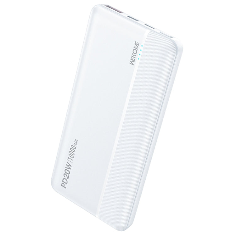 WEKOME WP-03 Tidal Energy Series 10000mAh 20W Fast Charge Power Bank - White