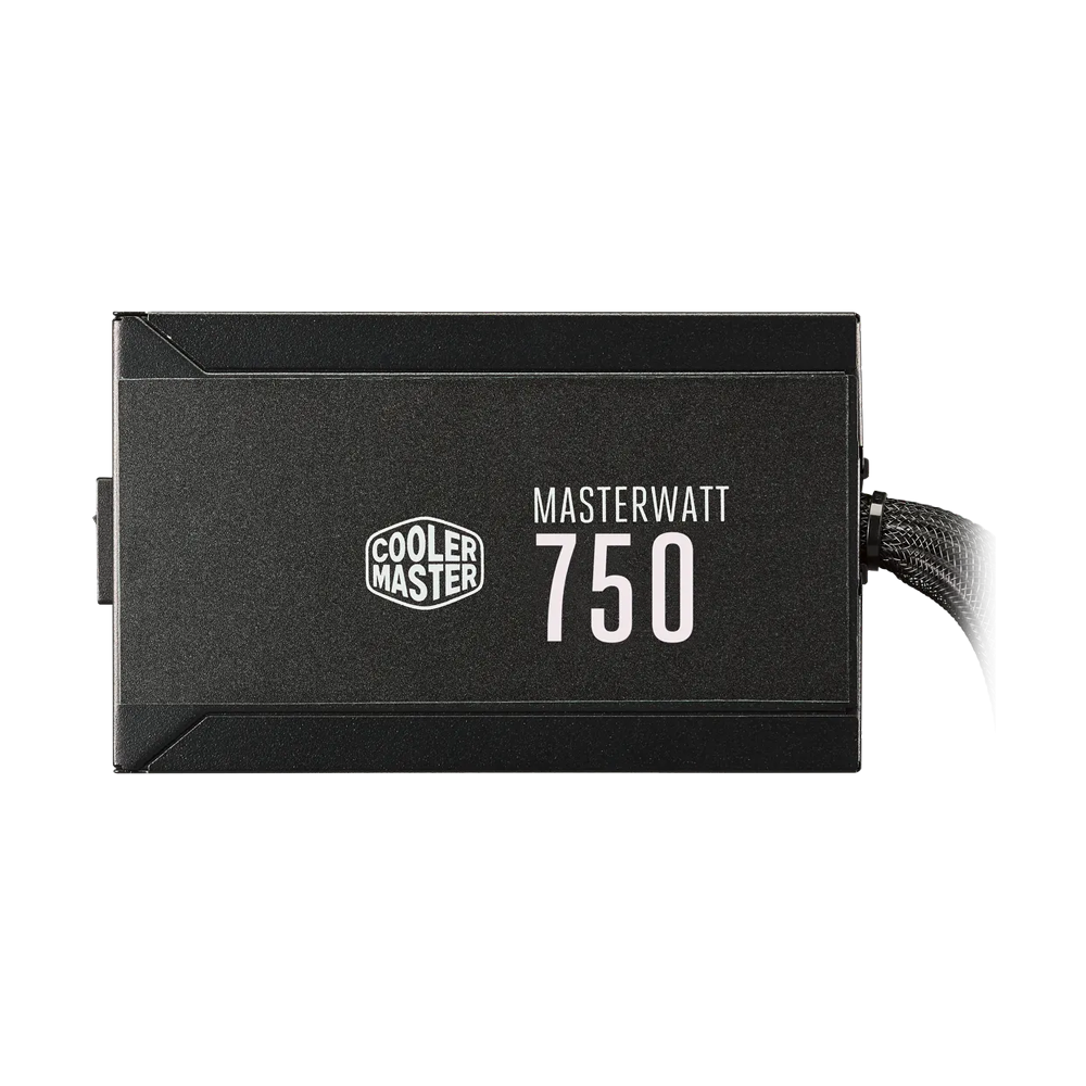 Cooler Master MASTERWATT Semi-fanless Modular Power Supply - 750W / Black