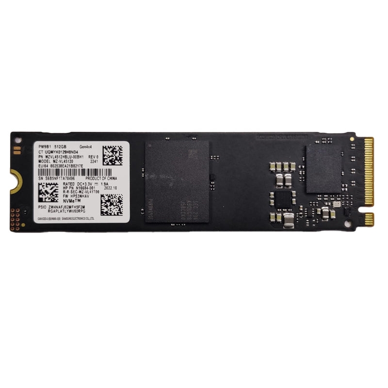 Samsung PM9B1 M.2 PCIe NVMe SSD - 512GB / M.2 2280 / PCIe 4.0 / Open - SSD (Solid State Drive)