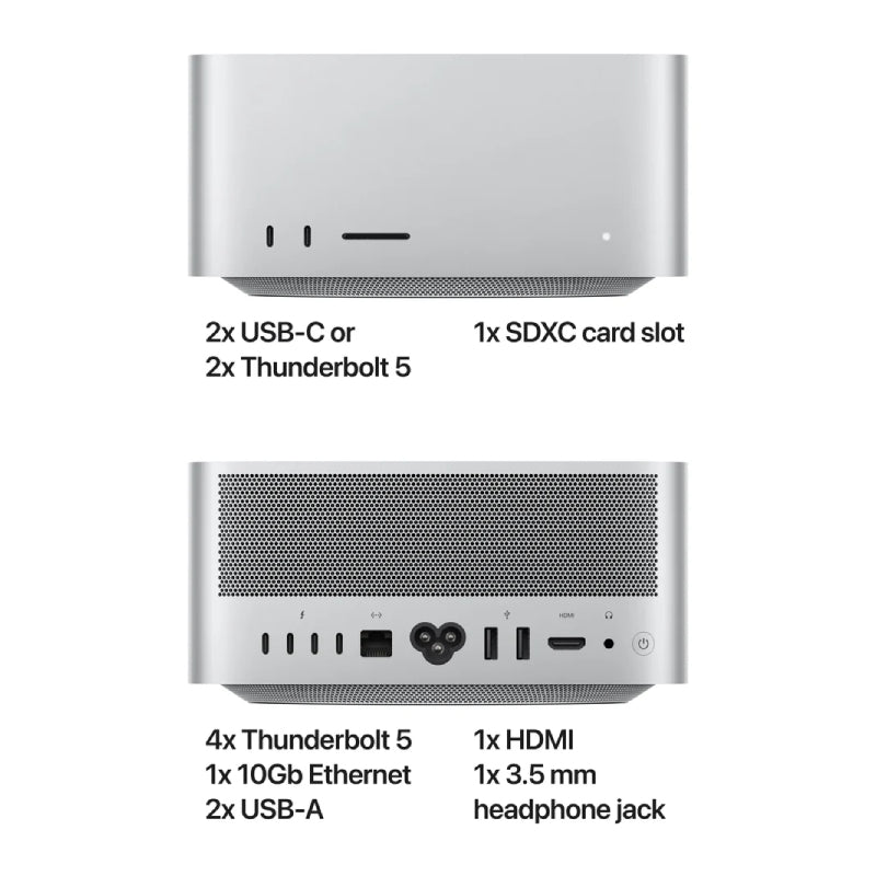 Apple Mac Studio - M4 Max / 14-Core CPU / 32-Core GPU / 16-Core Neural Engine / 36GB RAM / 512GB SSD / 1YW