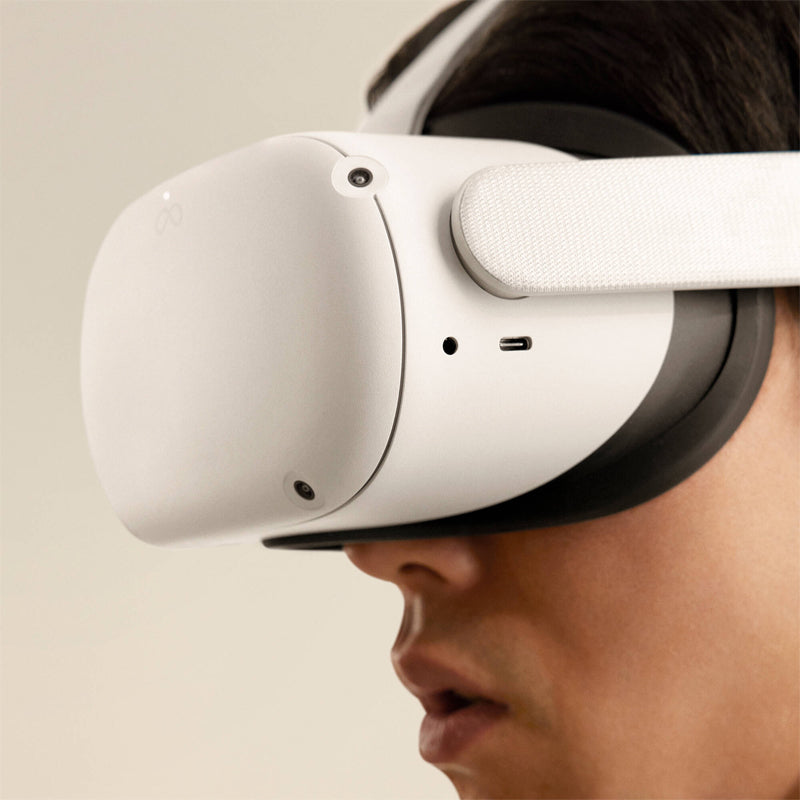 Oculus Meta Quest 2 Advanced All-in-One VR Headset - Snapdragon XR2 / Octa-Core / 6GB RAM / 128GB Storage / Wi-Fi / Bluetooth / USB-C